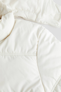 H&M Пуховая куртка с капюшоном, кремовый