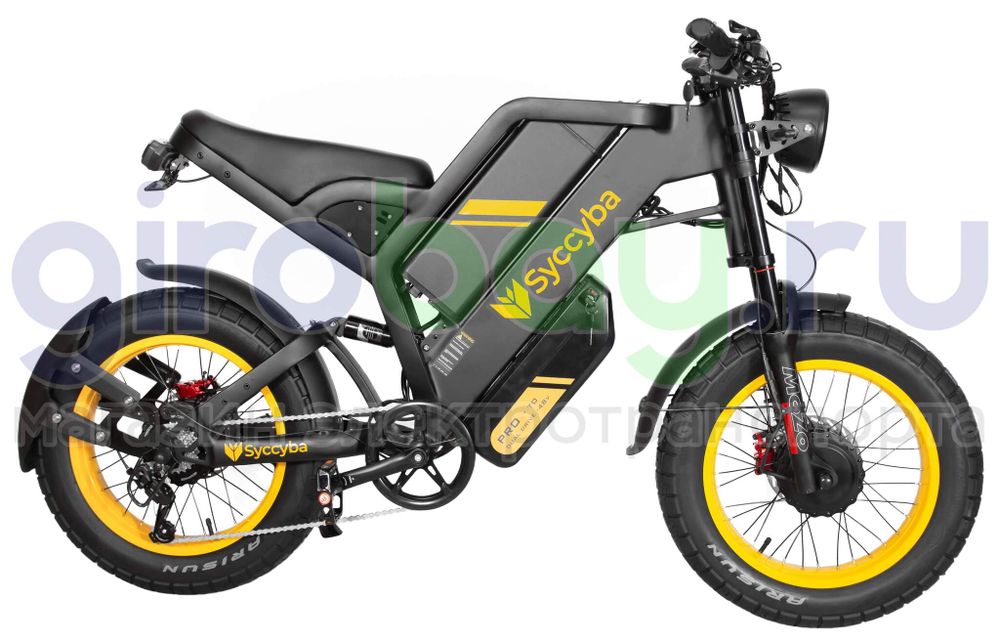 Электровелосипед Syccyba GT20 MAX DUAL 3000W (48V/55ah) фото №5
