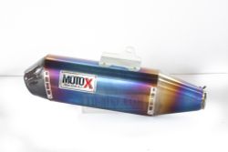 Titanium Full Exhaust System for Honda CRF250L-M-Rally (2012-2020). Made in Thailand. MOTO-X V.2