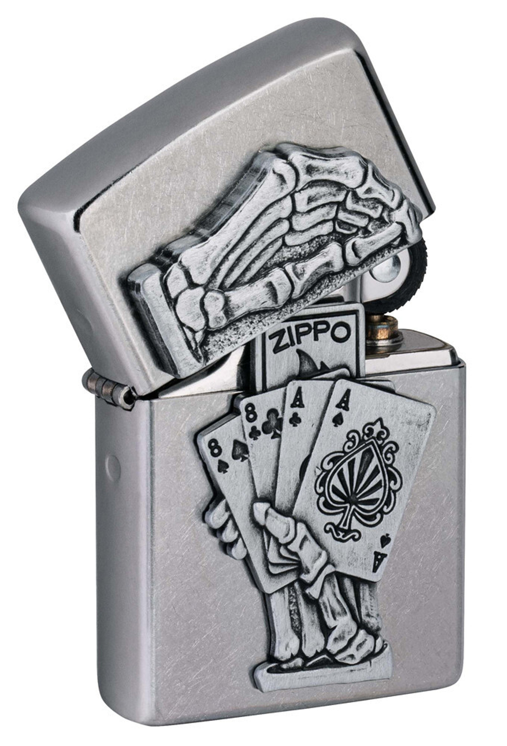 Зажигалка ZIPPO 49536 Dead Mans Hand Emblem Design