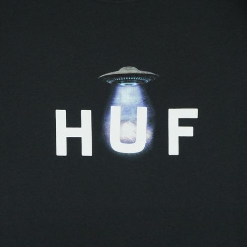 Футболка мужская HUF Abducted артикул:TS01502 BLACK - купить в магазине Дайс
