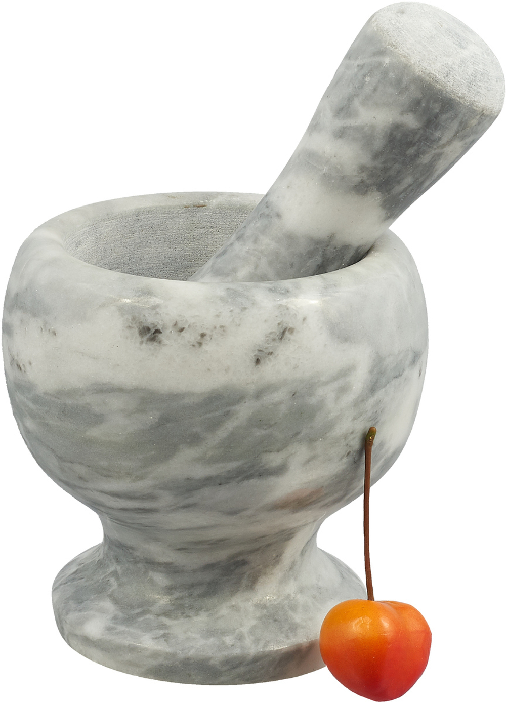 Ступка с пестиком "Mayer & Boch", мрамор, 250 мл. 27543, цвет в ассортименте
