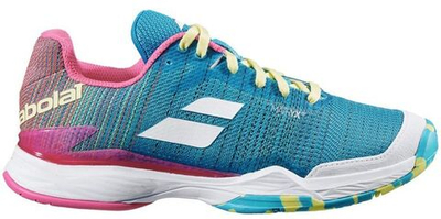 Женские Кроссовки теннисные Babolat Jet Mach II AC Women - capri breeze/pink