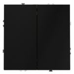 Выключатель двухклавишный без рамки Voltum S70 VLS020108