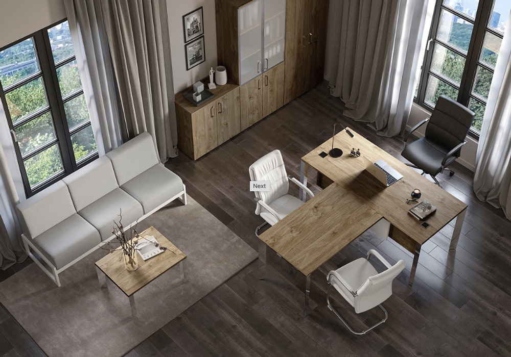 Брифинг-приставка на О-образном металлическом каркасе Onix Direct Lux ( Оникс Директ Люкс )