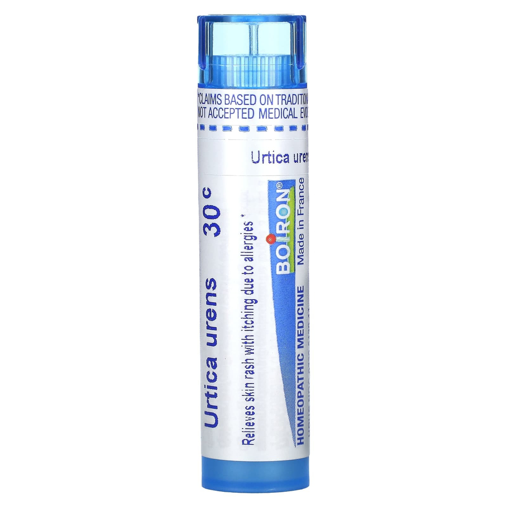 Boiron, Urtica urens, 30C, для облегчения кожной сыпи, прибл. 80 гранул