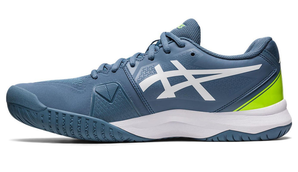Мужские кроссовки теннисные Asics Gel-Challenger 13 - steel blue/white
