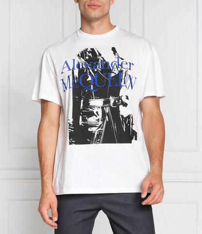 футболка Alexander McQueen - белый(711803 QTZ52)