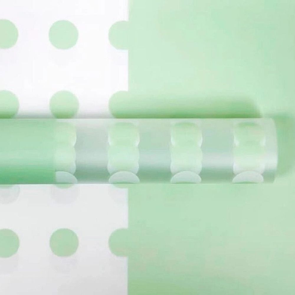 Пленка матовая "Bubble" (10м) САЛАТОВЫЙ