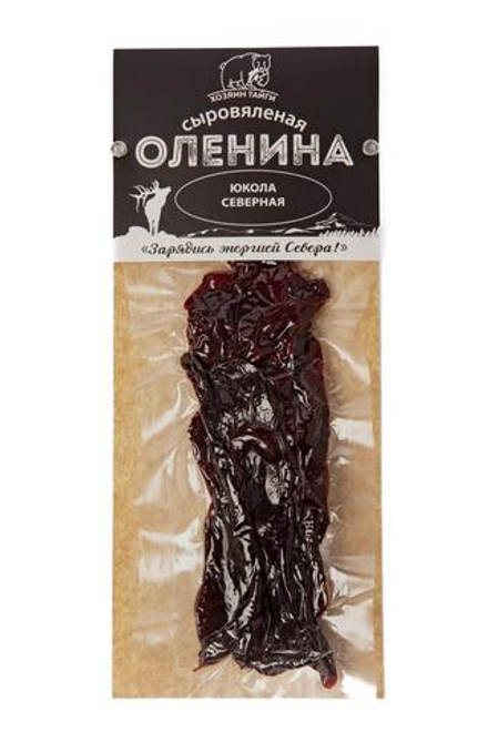 Оленина сыровяленая Юкола  Северная 70 гр