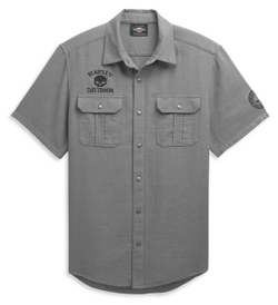 Рубашка Skull Logo Textured Harley-Davidson