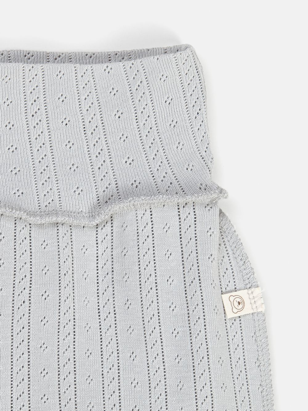 Ползунки "Жемчуг" из ажурного хлопка 0+