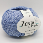 Пряжа для вязания Zenta 883349, 50% шерсть, 30% шелк, 20% нейлон (50г 180м Дания)