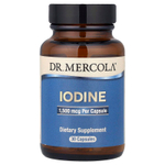 Dr. Mercola, йод, 1500 мг, 30 капсул (1500 мг в 1 капсуле)
