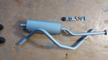 Система выхлопа под ГБО Нива Шевроле/Тревел