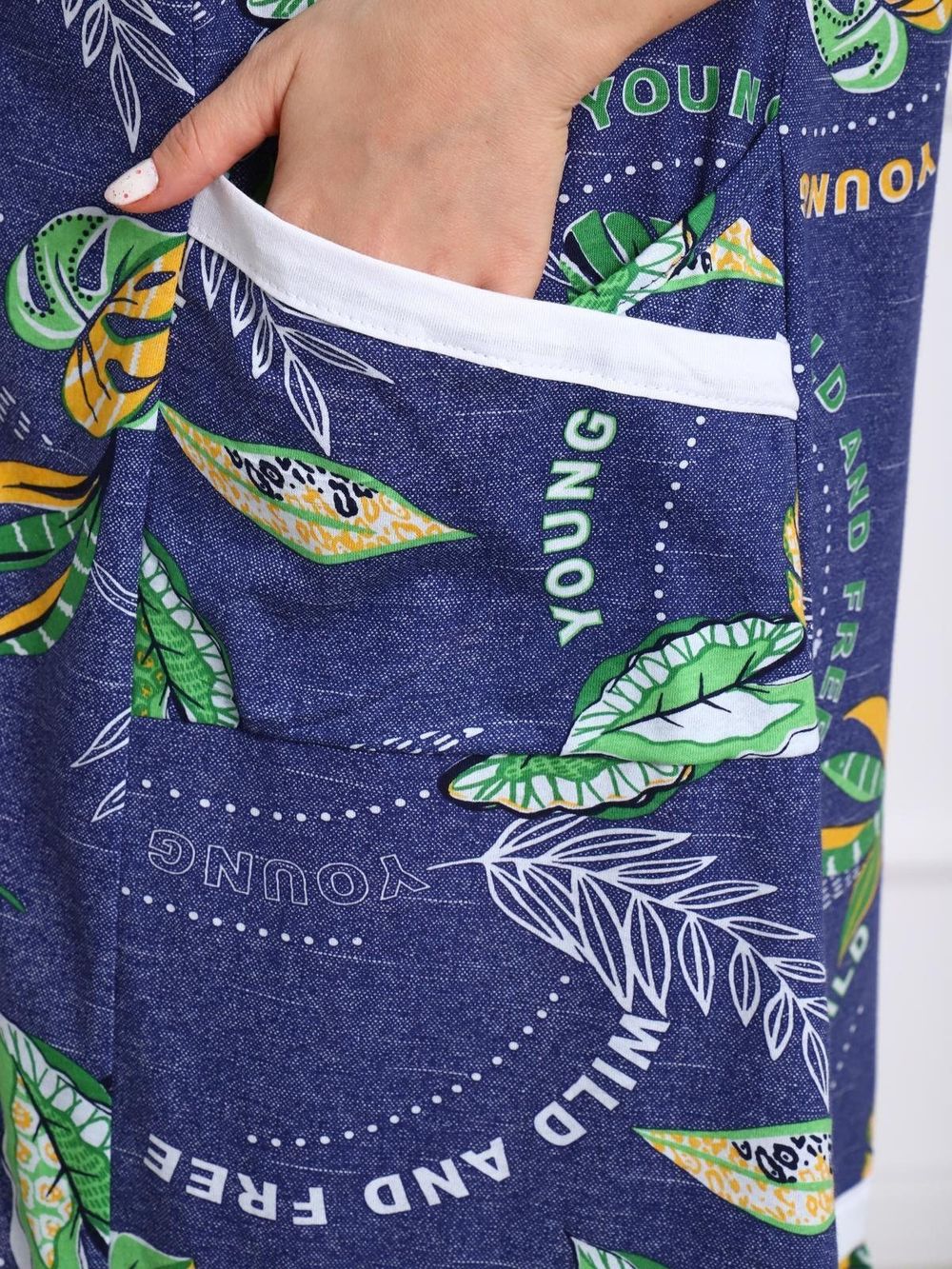 Акация - халат джинса Iv-capriz (Акция)