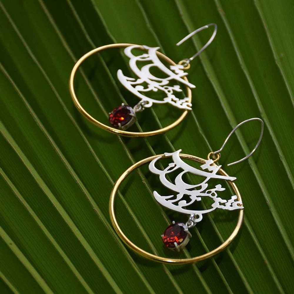 Серебряные серьги Arte Esh To Dar Del Neyan Shod 20220446 Иран