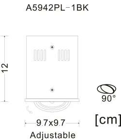 Точечный накладной светильник Arte Lamp