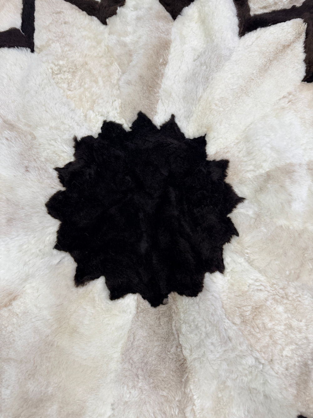 Ковер шкура натуральная овчина меховой