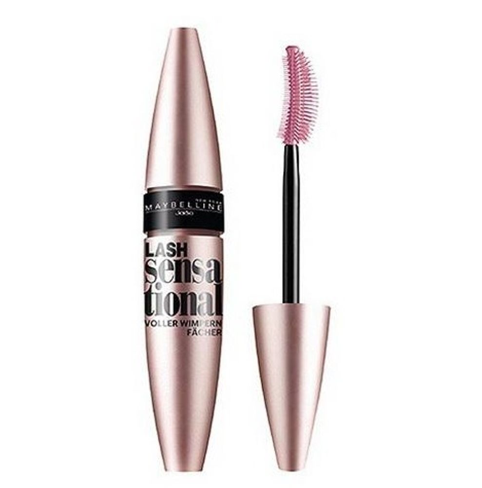 Maybelline Тушь для ресниц Lash Sensational, веерный объем, Интенсивно-черный, 9,5 мл