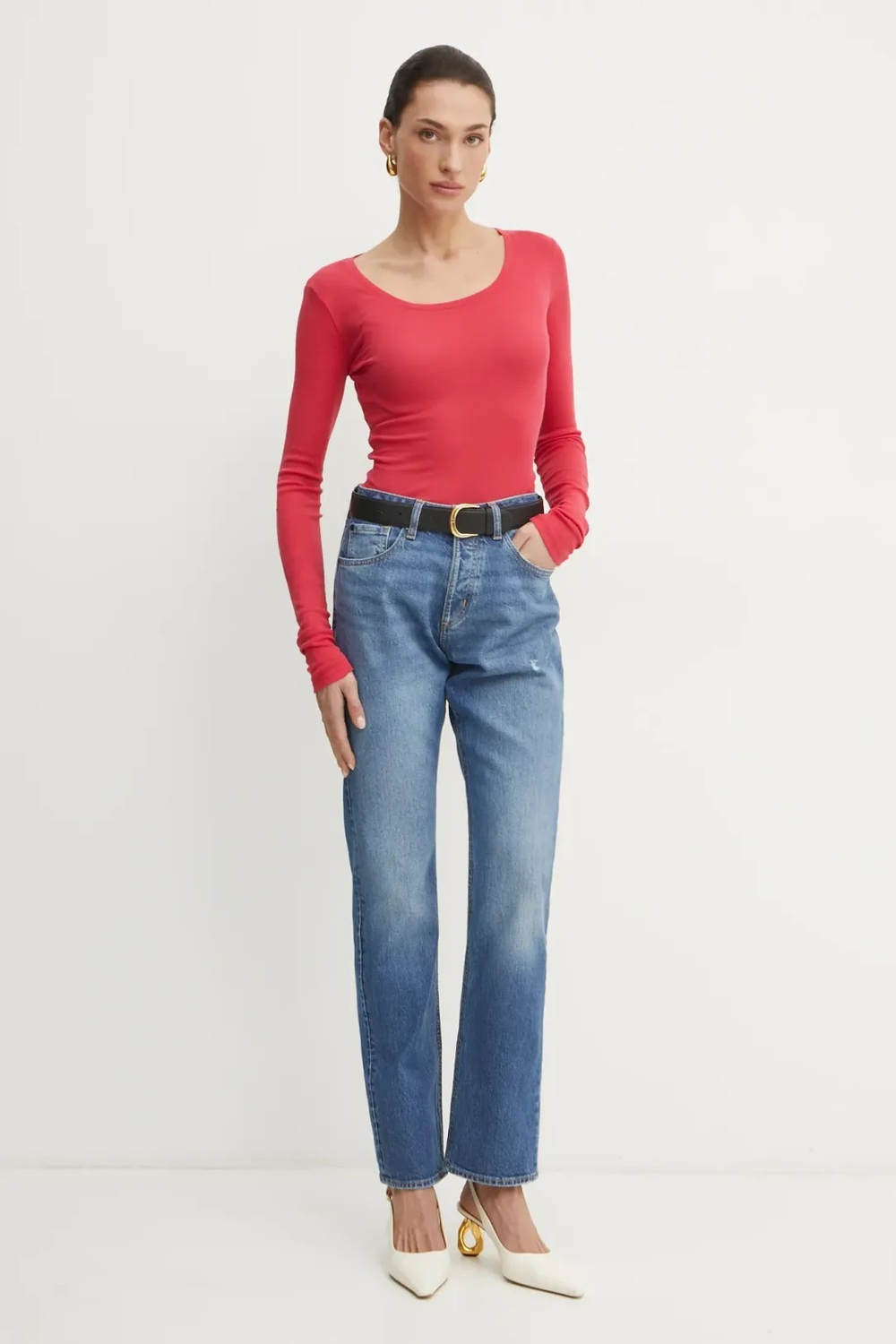 Джинсы женские BOSS HEIGHT-CLASSIC JEAN 10269846 01