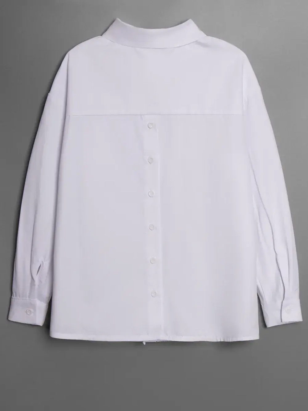 Белая школьная рубашка для девочки