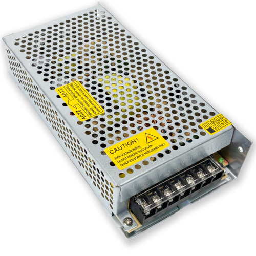 Блок питания BAEMAR 12V 150W 12.5A IP20 для светодиодных лент и светильников, трансформатор универсальный