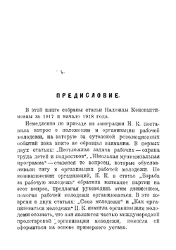 Семнадцатый год. Статьи о молодежи | Крупская Надежда Константиновна