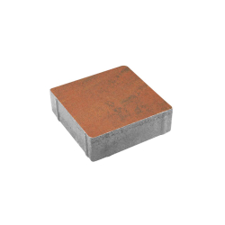 Тротуарная плитка КВАДРАТ 200х200 мм - Листопад гладкий Арабская ночь