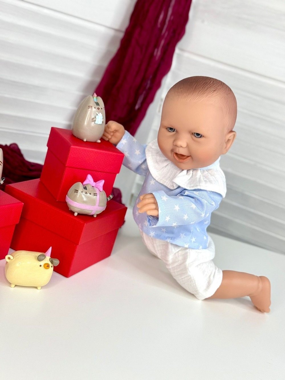 Пупс BERJUAN виниловый 30см Baby Pipi (515)