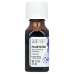 Aura Cacia, Смесь чистых эфирных масел, зелье для подушек, 15 мл (0,5 жидк. унц.)