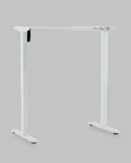 Подстолье для стола с электроприводом и регулировкой высоты, 1 мотор, память 3 уровня высоты, белый