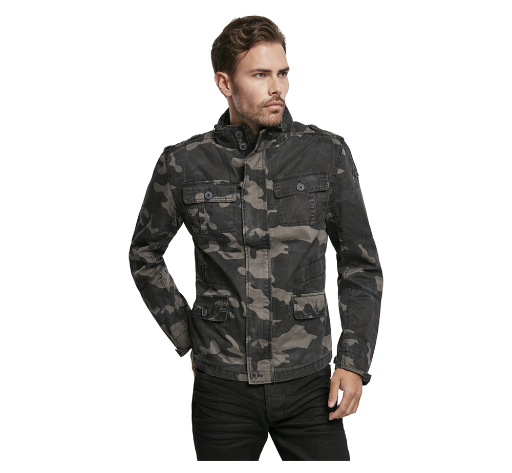 Brandit BRITANNIA JACKET darkcamo