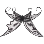 Карнавальный аксессуар «Крылья Бабочки» 90*71 см, черный