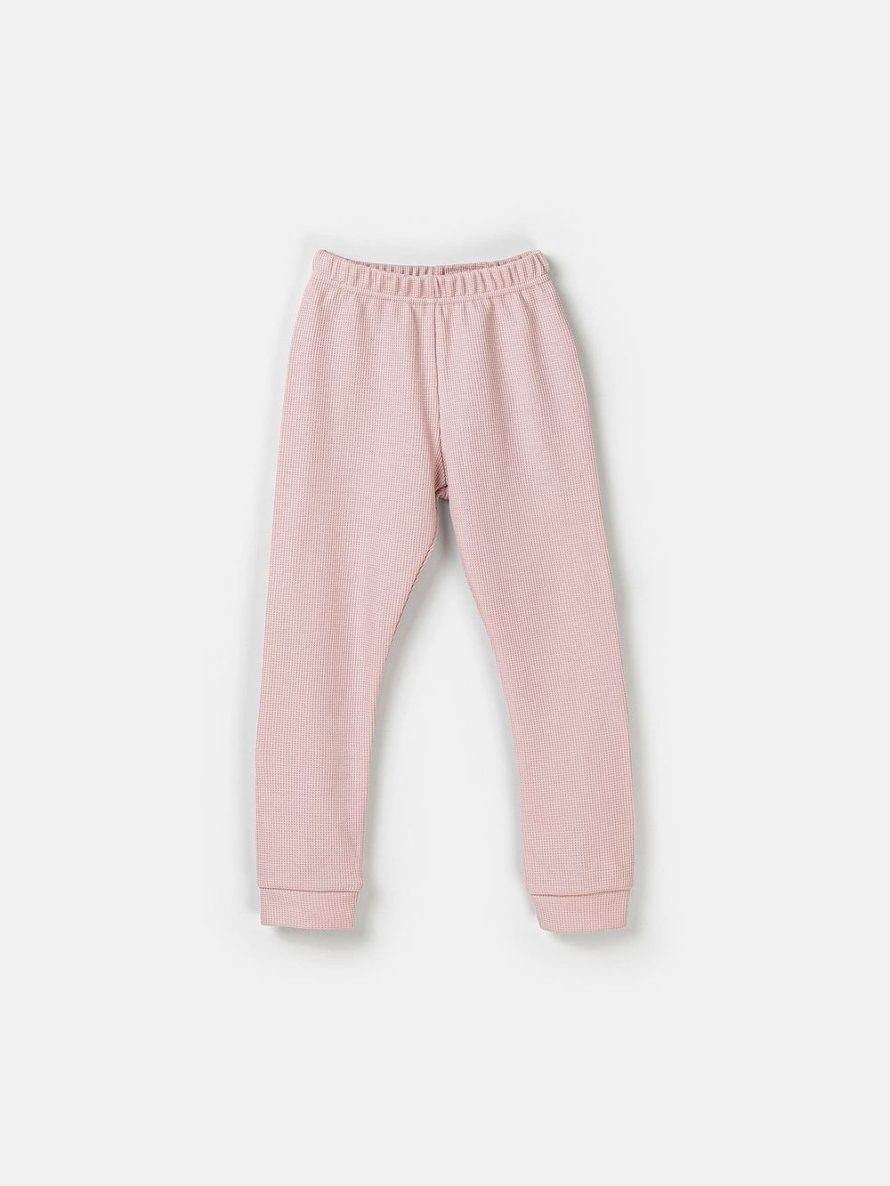 Пижама из вафельной ткани "Дымчатая роза"