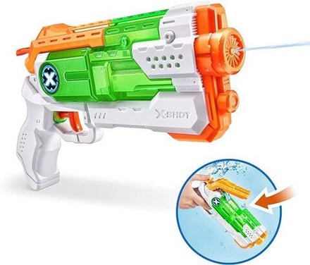 Игрушечное оружие X-Shot Micro Fast Fill - Водный пистолет с быстрой перезарядкой - Икс-шот 56220