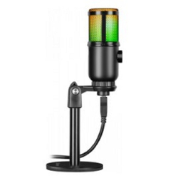 Defender Игровой стрим микрофон Glow GMC 400 USB, провод 1.3 м (64640)