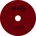 Круг алмазный гибкий шлифовальный (АГШК) KRUGO №400#, сухой 100mm, PPD040400