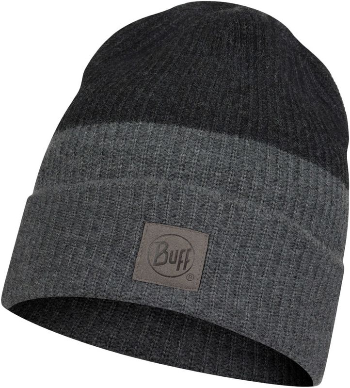 Вязаная шапка Buff Hat Knitted  Yulia Graphite Фото 1