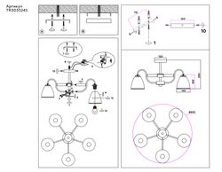 Ambrella Подвесной светильник Modern TR3033245