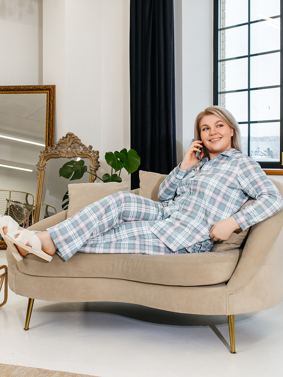 С-1678 Пижама женская с НАЧЁСОМ