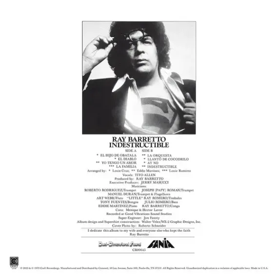 Ray Barretto – Indestructible LP