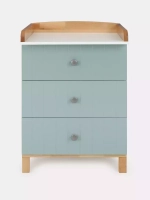 Комод RANT "BAMBOO" 64см 3 ящ. (арт.111) Light Green Коллекция White