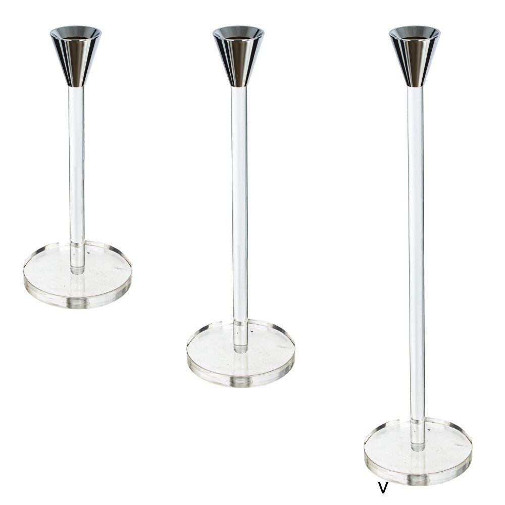 GAEM Подсвечник, L8 W8 H32 см