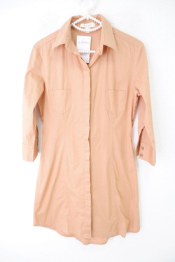 Платье-рубашка Ep at Work кремовое 44 размер