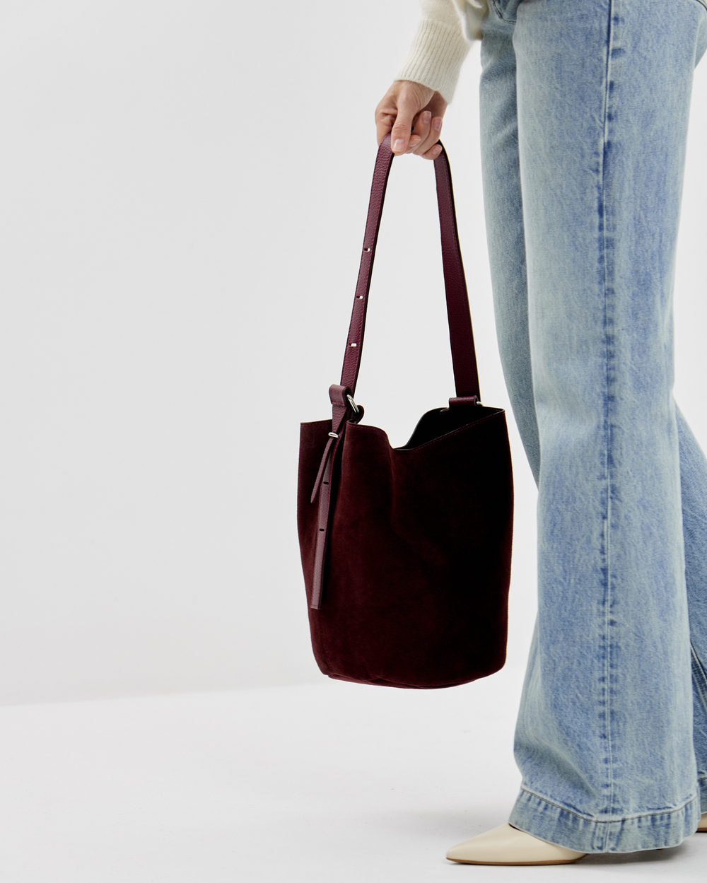 Сумка 558 15 бордовый