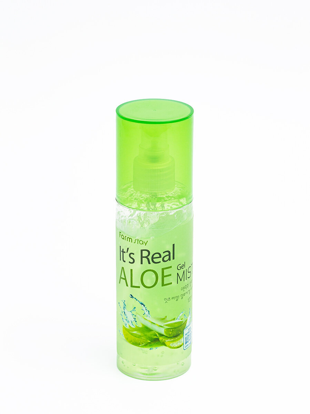 Farmstay Мист для лица с экстрактом алоэ It's Real Aloe Gel 120 мл 150 г 1 шт. флакон с дозатором