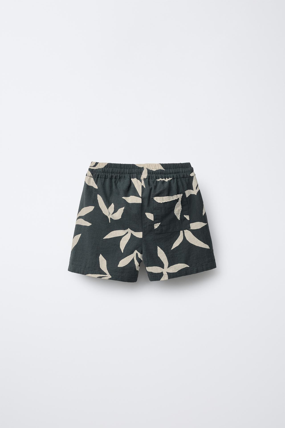 ZARA ШОРТЫ С ВЫШИВКОЙ, АНТРАЦИТОВО-СЕРЫЙ