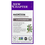 New Chapter, Магний + ашваганда`` 90 веганских таблеток
