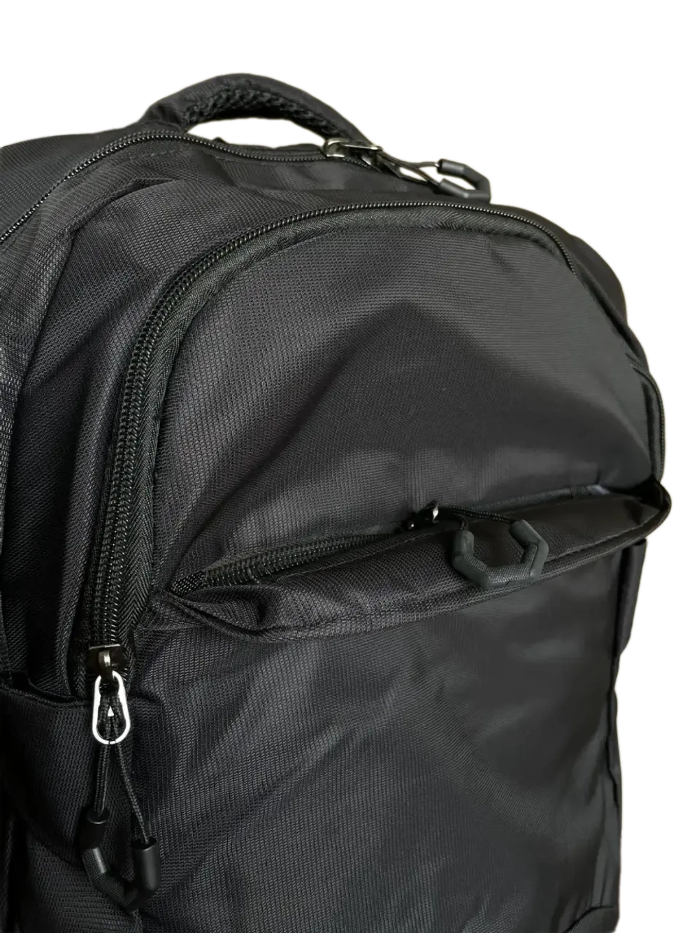 Рюкзак туристический усиленный QOZA, черный, 22 литра